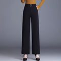 Elegant High-Waisted Work Pants, Stretchy & Comfortable Fit – Emily