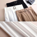 Elegant High-Waisted Work Pants, Stretchy & Comfortable Fit – Emily