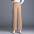 Elegant High-Waisted Work Pants, Stretchy & Comfortable Fit – Emily