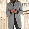 Casual Cotton Wool Blend Jacket for Everyday Comfort – Sophia