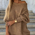 Trendy Knit Pullover with Long Sleeves for Fall – Olivia