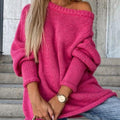Trendy Knit Pullover with Long Sleeves for Fall – Olivia