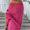Trendy Knit Pullover with Long Sleeves for Fall – Olivia