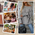 Trendy Knit Pullover with Long Sleeves for Fall – Olivia