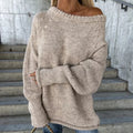 Trendy Knit Pullover with Long Sleeves for Fall – Olivia