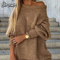 Trendy Knit Pullover with Long Sleeves for Fall – Olivia