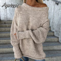 Trendy Knit Pullover with Long Sleeves for Fall – Olivia