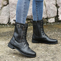 Supportive Orthopedic Leather Boots with Arch Comfort – Emily