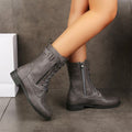 Supportive Orthopedic Leather Boots with Arch Comfort – Emily