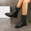 Supportive Orthopedic Leather Boots with Arch Comfort – Emily