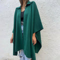Elegant Buttonless Lapel Coat for a Timeless Look – Emily