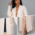 Minimalist Lightweight Overcoat, Sleek & Versatile Design – Sophia