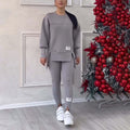 Relaxed Fit Sweatshirt and Leggings Set for Active Women – Emily