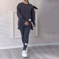 Relaxed Fit Sweatshirt and Leggings Set for Active Women – Emily