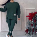 Relaxed Fit Sweatshirt and Leggings Set for Active Women – Emily