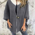 Women's Casual Half-Zip Stand Collar Jacket – Emma