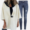 Women's Casual Half-Zip Stand Collar Jacket – Emma