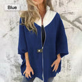 Women's Casual Half-Zip Stand Collar Jacket – Emma