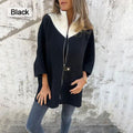 Women's Casual Half-Zip Stand Collar Jacket – Emma