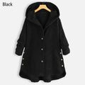Cozy Hooded Button-Up Coat with Warm Lining – Emily