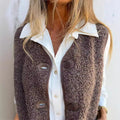 Warm Sleeveless Vest for Women with Handy Pockets – Emily