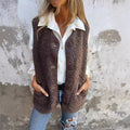 Warm Sleeveless Vest for Women with Handy Pockets – Emily