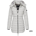 Warm Fluffy Long Down Jacket, Insulated & Stylish – Sophia
