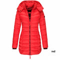 Warm Fluffy Long Down Jacket, Insulated & Stylish – Sophia