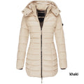 Warm Fluffy Long Down Jacket, Insulated & Stylish – Sophia