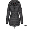 Warm Fluffy Long Down Jacket, Insulated & Stylish – Sophia