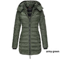 Warm Fluffy Long Down Jacket, Insulated & Stylish – Sophia