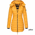 Warm Fluffy Long Down Jacket, Insulated & Stylish – Sophia