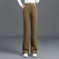 Relaxed Fit Wide-Leg Pants with Elastic Waist – Sophia
