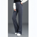 Relaxed Fit Wide-Leg Pants with Elastic Waist – Sophia