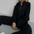 Trendy Oversized Sweatshirt & Jogger Set for Effortless Chic – Olivia
