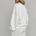 Trendy Oversized Sweatshirt & Jogger Set for Effortless Chic – Olivia