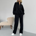Trendy Oversized Sweatshirt & Jogger Set for Effortless Chic – Olivia