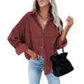Long Sleeve Button-Down Shirt, Perfect for Layering – Olivia