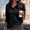 Minimalist Stand Collar Pullover for Women, Lightweight & Stylish – Emily