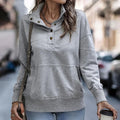 Minimalist Stand Collar Pullover for Women, Lightweight & Stylish – Emily