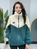 Cozy Fleece Jacket with Zippered Pockets for Women – Emma
