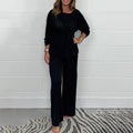 Flattering Wide-Leg Pants and Tunic Co-Ord Set for Women – Chloe