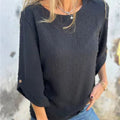 Women’s Textured Jacquard Top for Chic Everyday Looks – Olivia