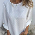 Women’s Textured Jacquard Top for Chic Everyday Looks – Olivia