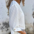 Women’s Textured Jacquard Top for Chic Everyday Looks – Olivia