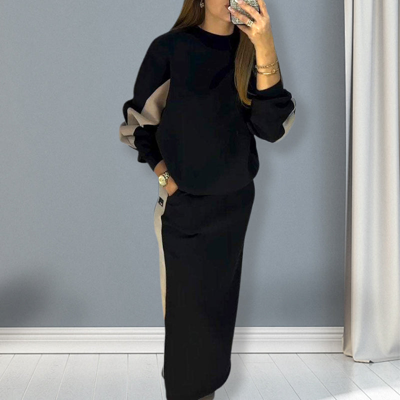 Colorblock Lounge Set for Relaxed Casual Days – Olivia