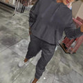 Women's Sporty Hooded Tracksuit with Modern Accents - Olivia