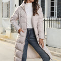 Mid-Length Hooded Jacket Coat for Women, Functional & Warm – Emily