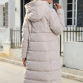 Mid-Length Hooded Jacket Coat for Women, Functional & Warm – Emily