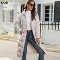 Mid-Length Hooded Jacket Coat for Women, Functional & Warm – Emily